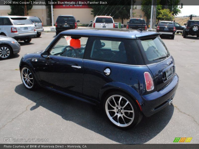 Space Blue Metallic / Black/Panther Black 2006 Mini Cooper S Hardtop