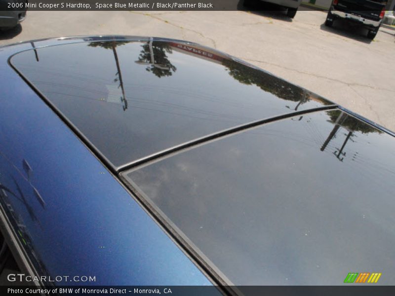 Space Blue Metallic / Black/Panther Black 2006 Mini Cooper S Hardtop