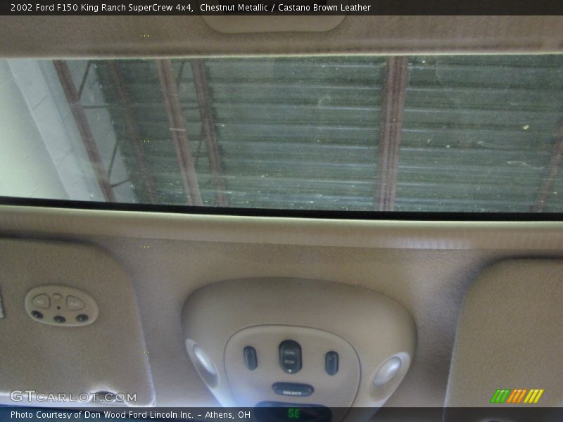 Chestnut Metallic / Castano Brown Leather 2002 Ford F150 King Ranch SuperCrew 4x4