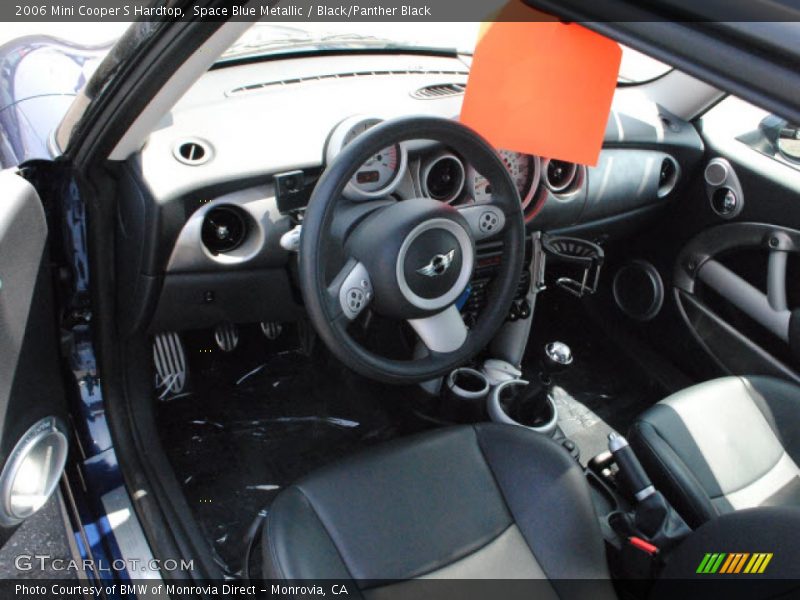 Space Blue Metallic / Black/Panther Black 2006 Mini Cooper S Hardtop