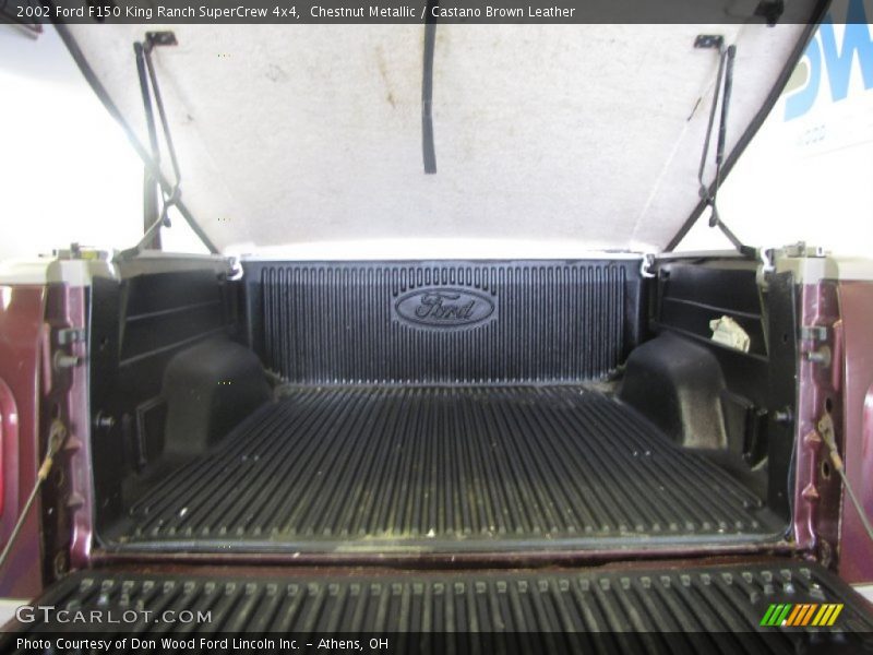 Chestnut Metallic / Castano Brown Leather 2002 Ford F150 King Ranch SuperCrew 4x4