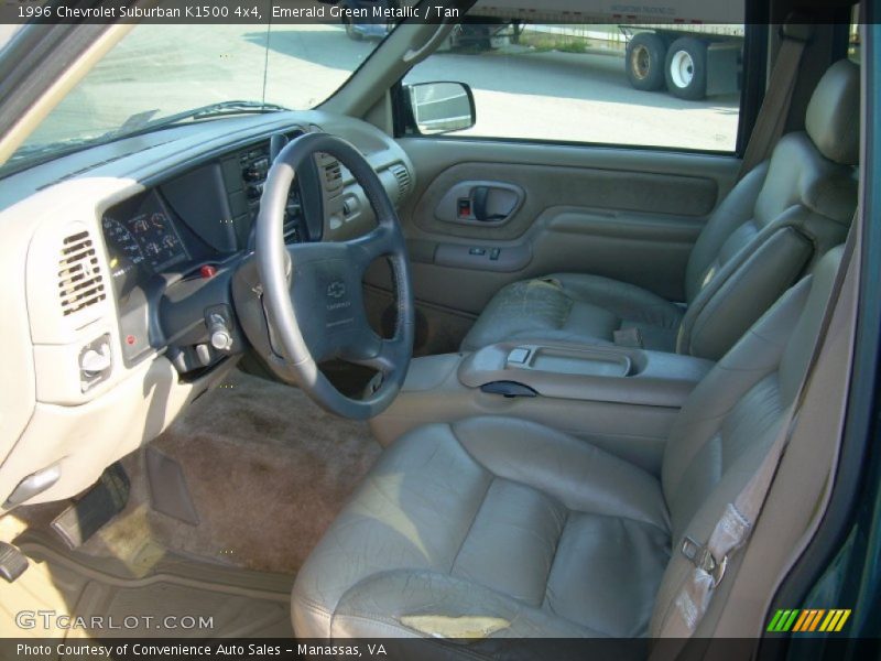  1996 Suburban K1500 4x4 Tan Interior