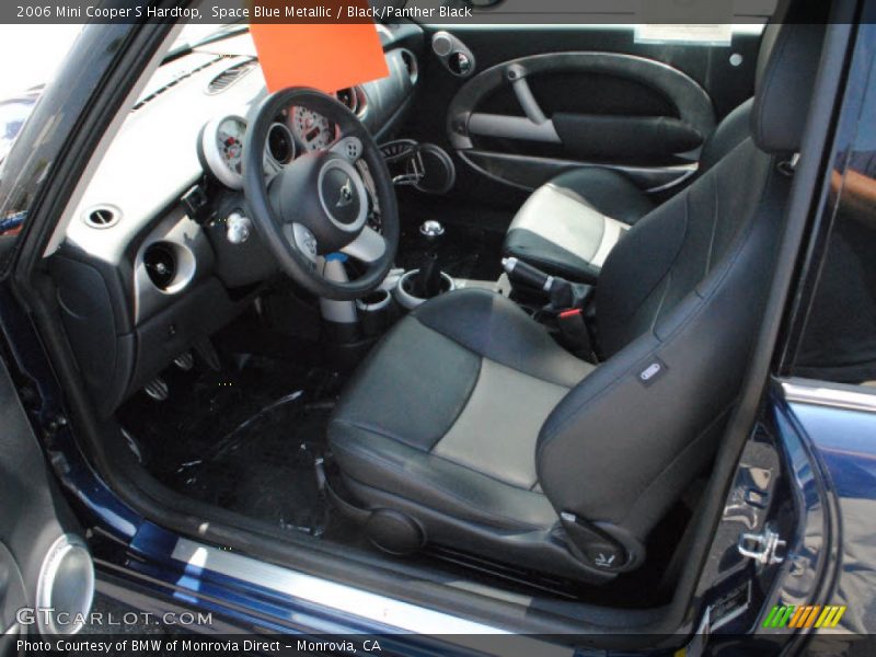 Space Blue Metallic / Black/Panther Black 2006 Mini Cooper S Hardtop