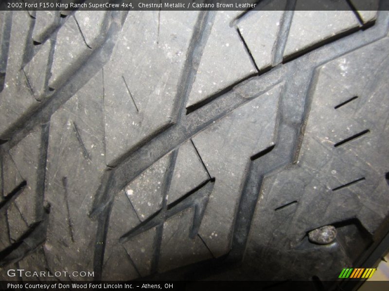 Chestnut Metallic / Castano Brown Leather 2002 Ford F150 King Ranch SuperCrew 4x4