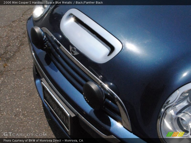 Space Blue Metallic / Black/Panther Black 2006 Mini Cooper S Hardtop