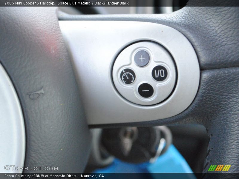 Space Blue Metallic / Black/Panther Black 2006 Mini Cooper S Hardtop