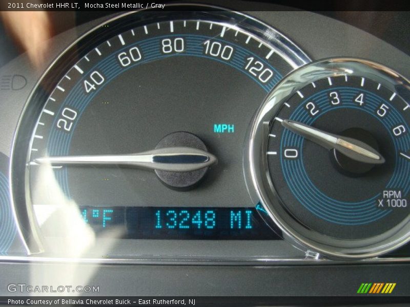 Mocha Steel Metallic / Gray 2011 Chevrolet HHR LT