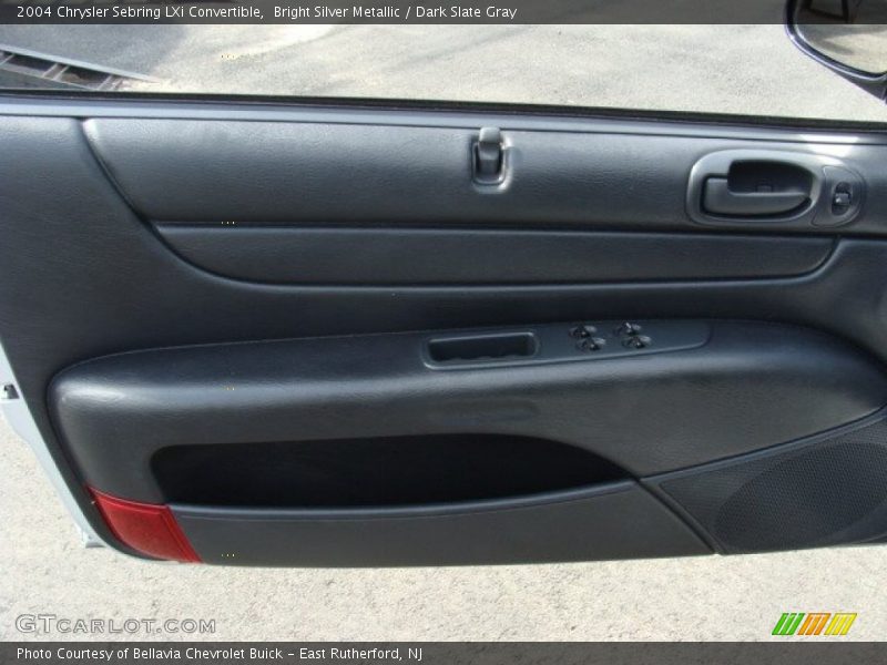 Bright Silver Metallic / Dark Slate Gray 2004 Chrysler Sebring LXi Convertible