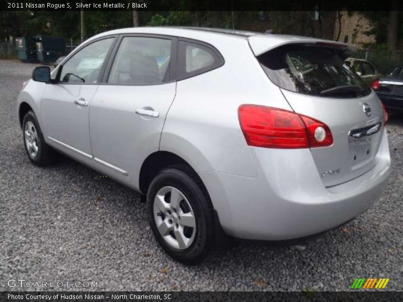 Silver Ice Metallic / Black 2011 Nissan Rogue S