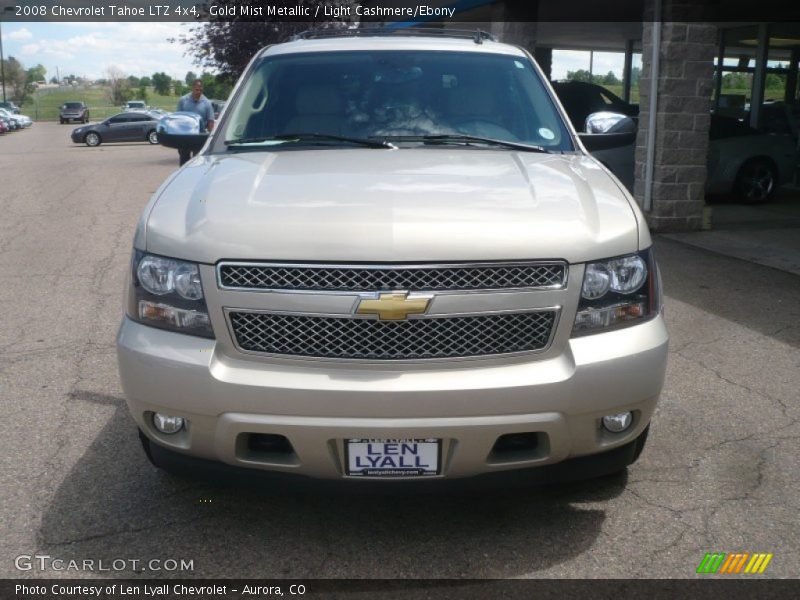 Gold Mist Metallic / Light Cashmere/Ebony 2008 Chevrolet Tahoe LTZ 4x4