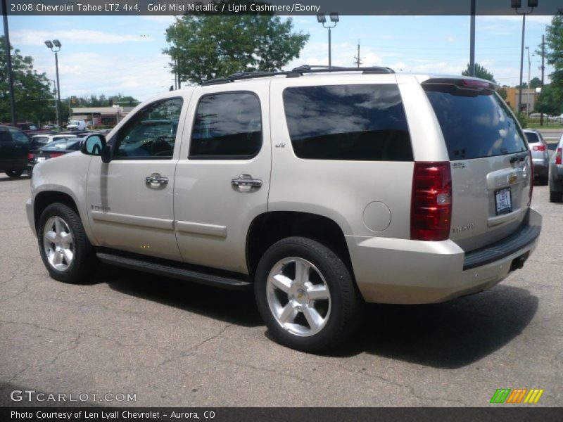 Gold Mist Metallic / Light Cashmere/Ebony 2008 Chevrolet Tahoe LTZ 4x4