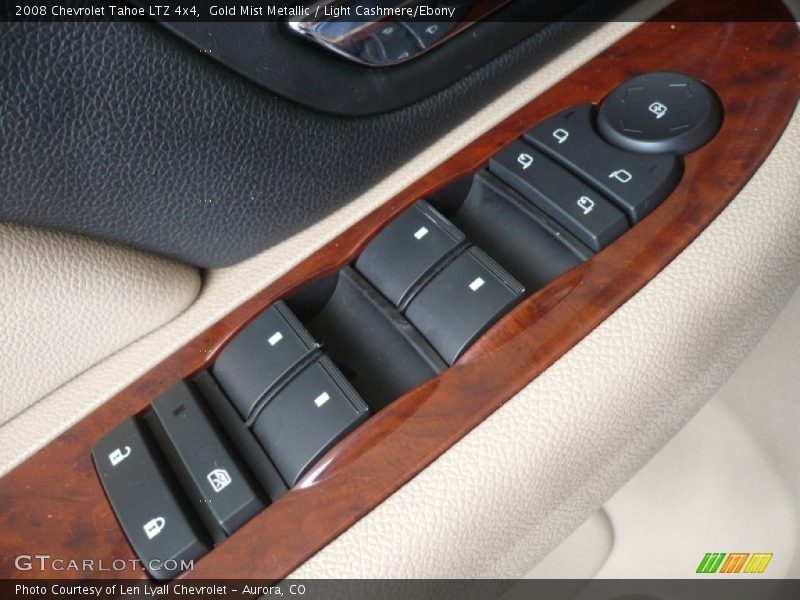 Gold Mist Metallic / Light Cashmere/Ebony 2008 Chevrolet Tahoe LTZ 4x4