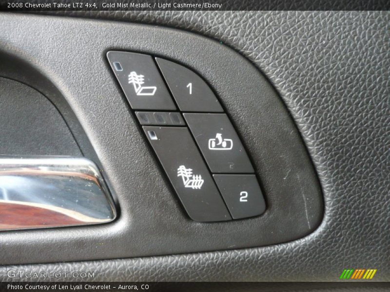 Gold Mist Metallic / Light Cashmere/Ebony 2008 Chevrolet Tahoe LTZ 4x4