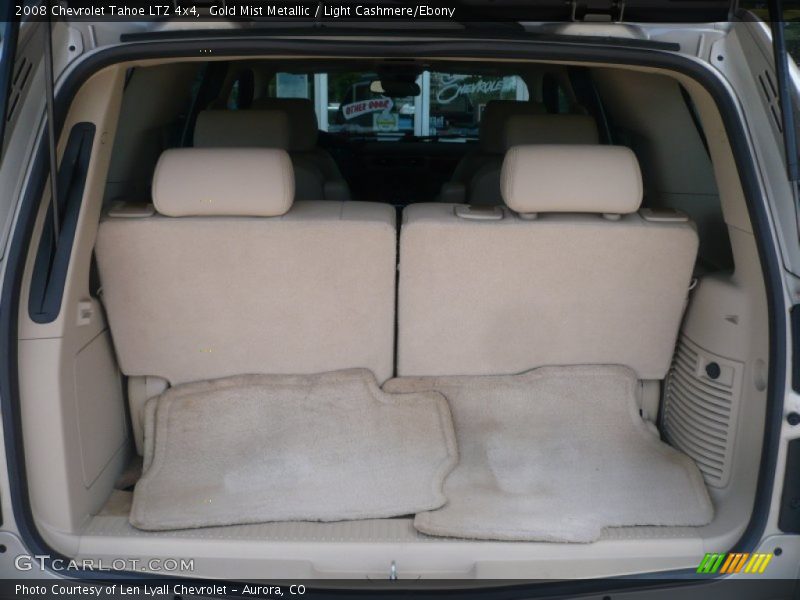 Gold Mist Metallic / Light Cashmere/Ebony 2008 Chevrolet Tahoe LTZ 4x4