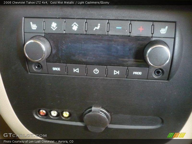 Gold Mist Metallic / Light Cashmere/Ebony 2008 Chevrolet Tahoe LTZ 4x4