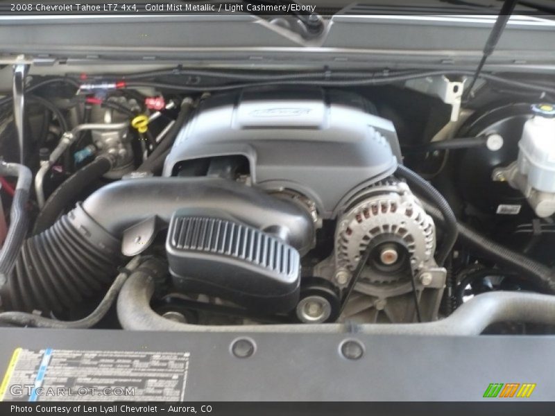 Gold Mist Metallic / Light Cashmere/Ebony 2008 Chevrolet Tahoe LTZ 4x4