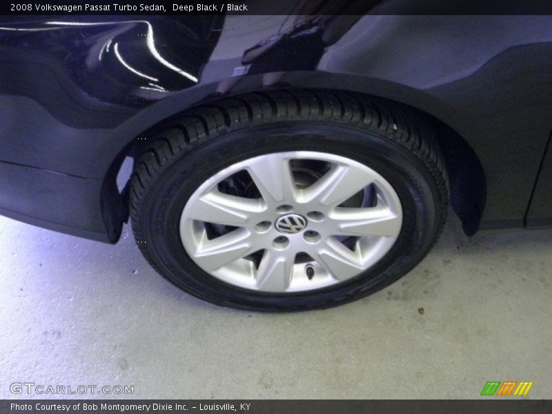 Deep Black / Black 2008 Volkswagen Passat Turbo Sedan