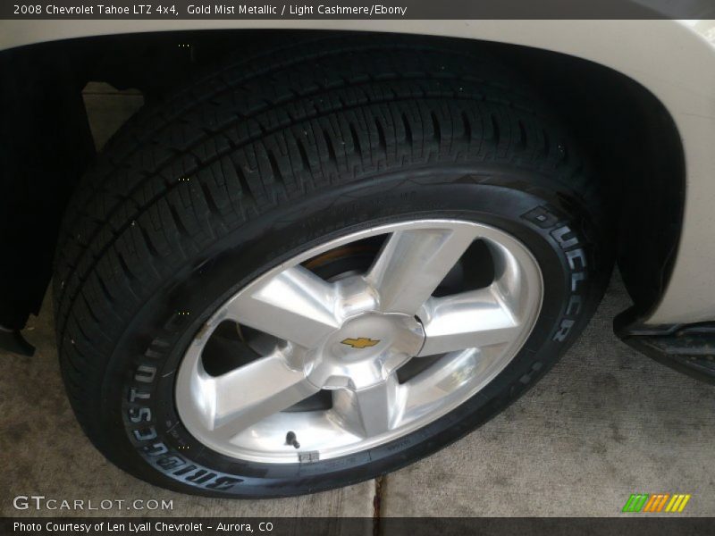 Gold Mist Metallic / Light Cashmere/Ebony 2008 Chevrolet Tahoe LTZ 4x4