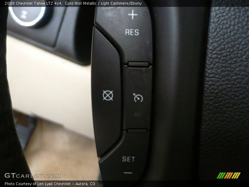 Gold Mist Metallic / Light Cashmere/Ebony 2008 Chevrolet Tahoe LTZ 4x4