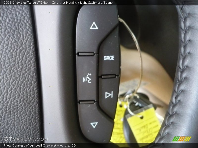 Gold Mist Metallic / Light Cashmere/Ebony 2008 Chevrolet Tahoe LTZ 4x4