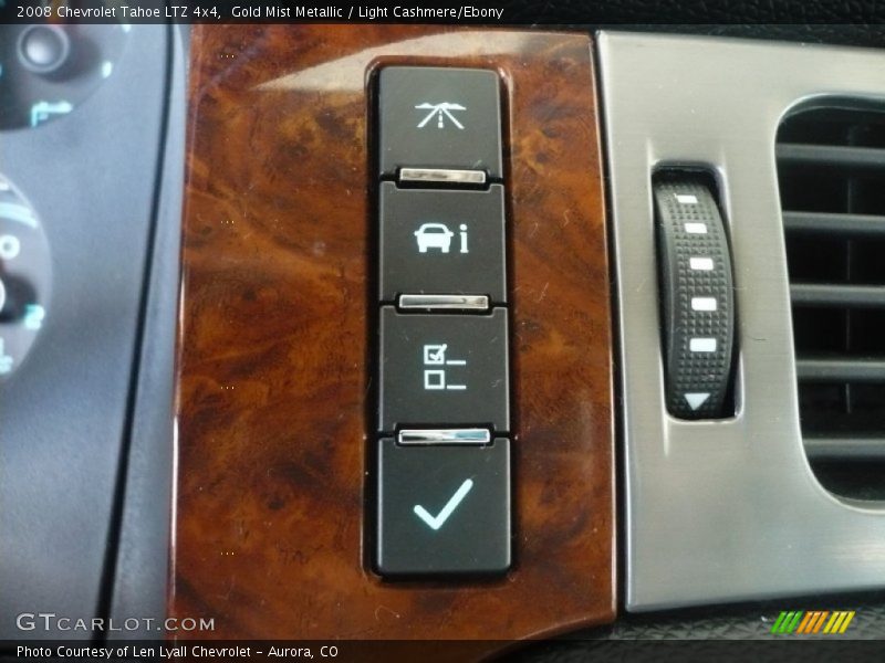 Gold Mist Metallic / Light Cashmere/Ebony 2008 Chevrolet Tahoe LTZ 4x4