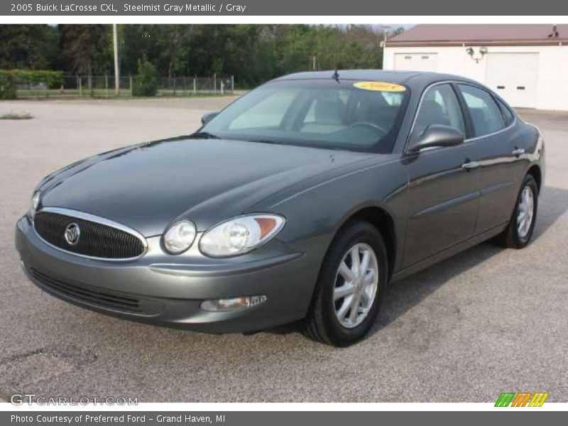 Steelmist Gray Metallic / Gray 2005 Buick LaCrosse CXL