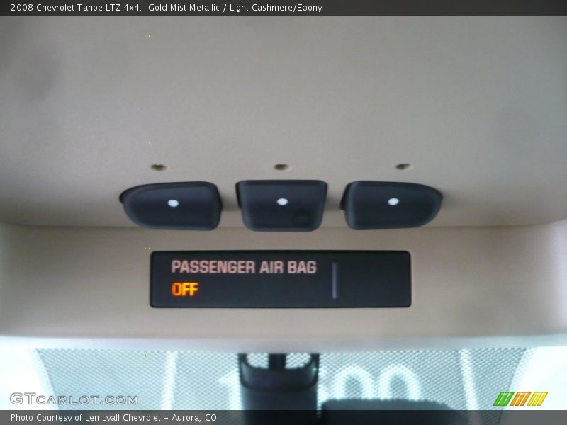Gold Mist Metallic / Light Cashmere/Ebony 2008 Chevrolet Tahoe LTZ 4x4