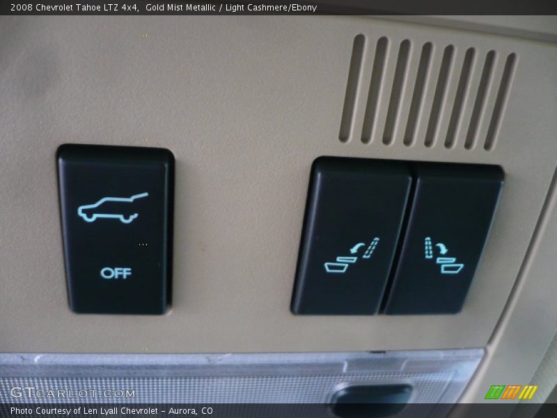 Gold Mist Metallic / Light Cashmere/Ebony 2008 Chevrolet Tahoe LTZ 4x4