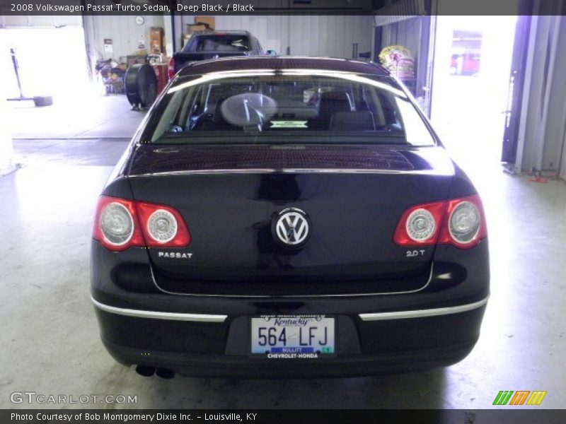 Deep Black / Black 2008 Volkswagen Passat Turbo Sedan