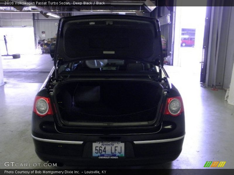 Deep Black / Black 2008 Volkswagen Passat Turbo Sedan