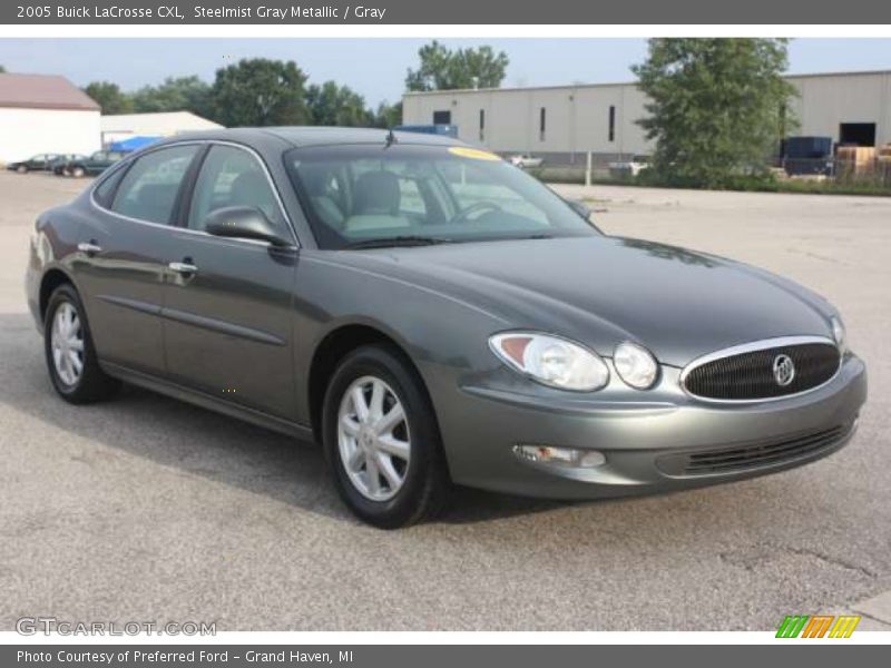 Steelmist Gray Metallic / Gray 2005 Buick LaCrosse CXL