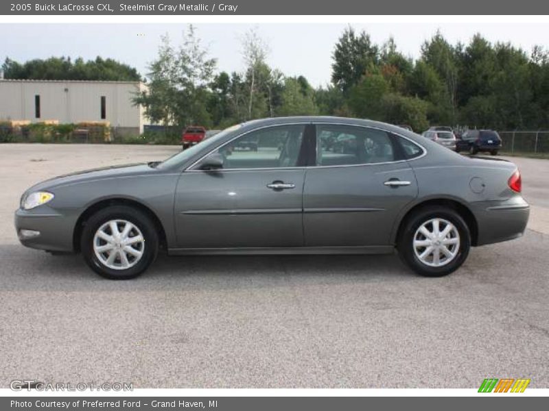 Steelmist Gray Metallic / Gray 2005 Buick LaCrosse CXL