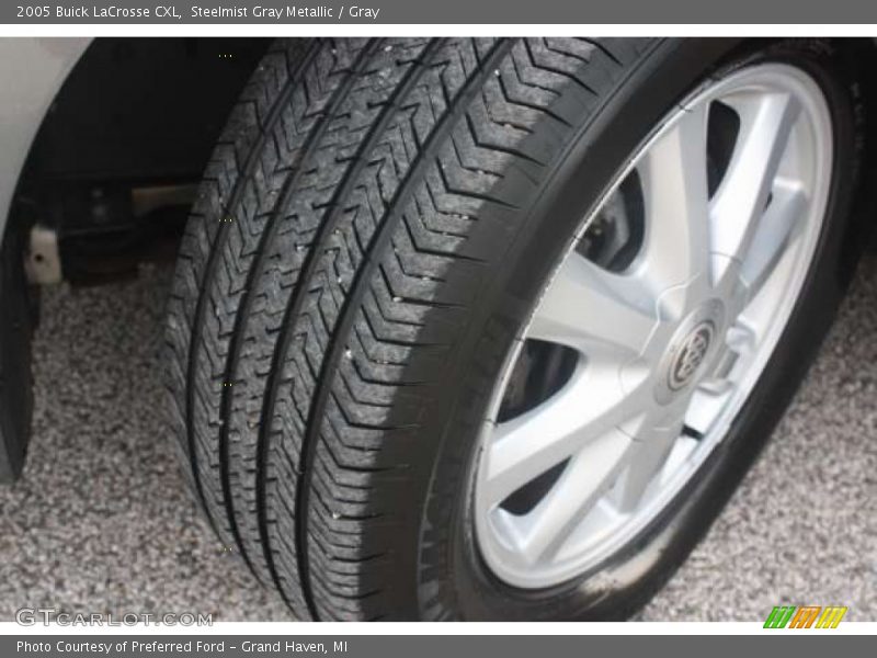 Steelmist Gray Metallic / Gray 2005 Buick LaCrosse CXL