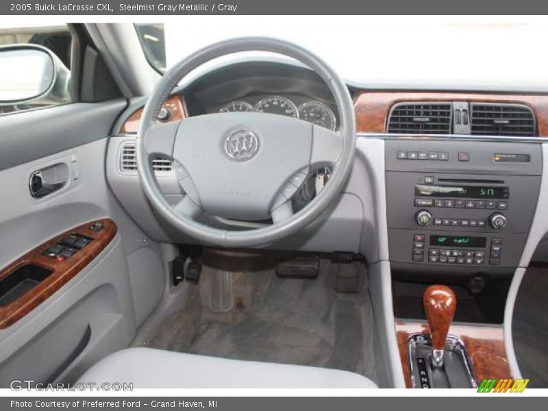 Steelmist Gray Metallic / Gray 2005 Buick LaCrosse CXL
