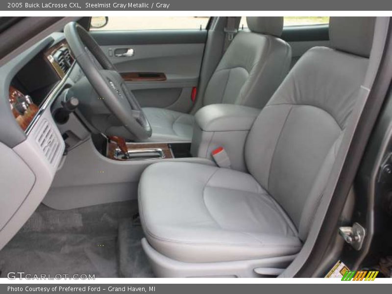 Steelmist Gray Metallic / Gray 2005 Buick LaCrosse CXL