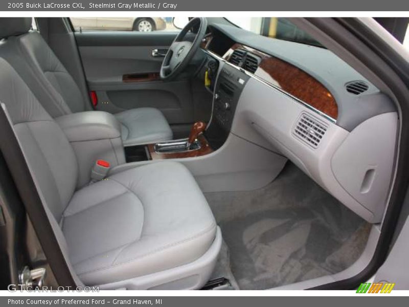 Steelmist Gray Metallic / Gray 2005 Buick LaCrosse CXL