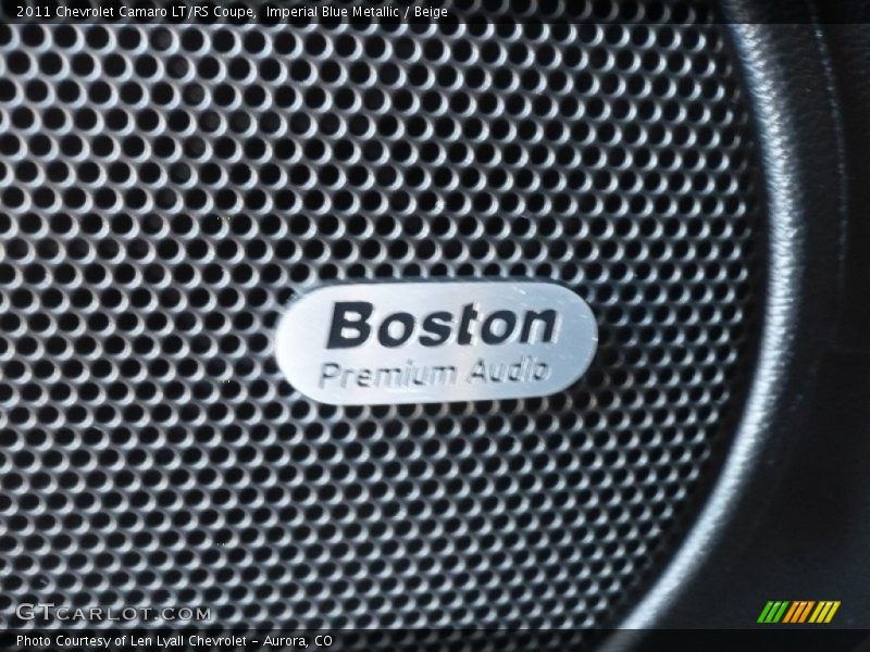 Imperial Blue Metallic / Beige 2011 Chevrolet Camaro LT/RS Coupe