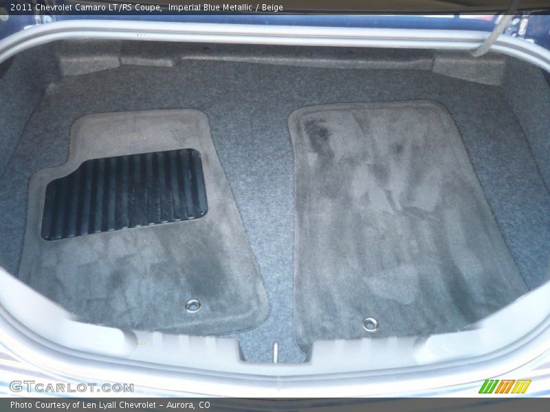 Imperial Blue Metallic / Beige 2011 Chevrolet Camaro LT/RS Coupe