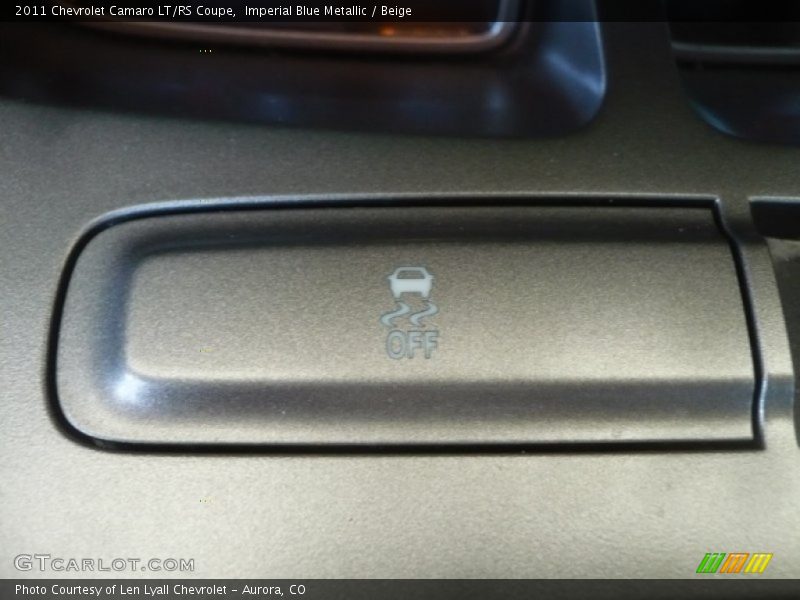 Imperial Blue Metallic / Beige 2011 Chevrolet Camaro LT/RS Coupe