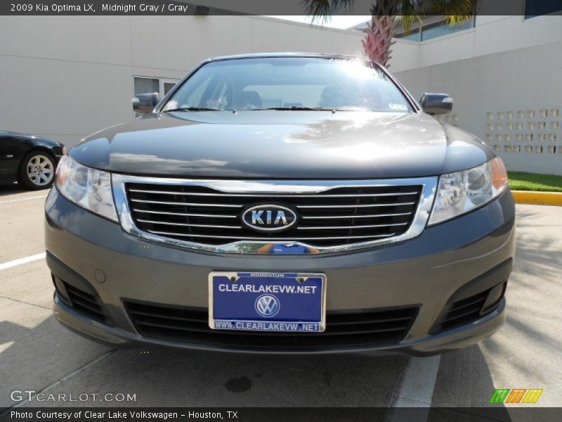 Midnight Gray / Gray 2009 Kia Optima LX