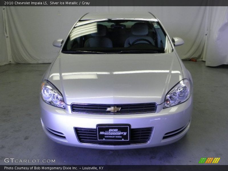 Silver Ice Metallic / Gray 2010 Chevrolet Impala LS