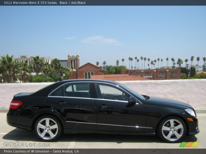 Black / Ash/Black 2011 Mercedes-Benz E 350 Sedan