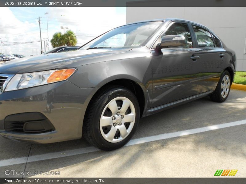 Midnight Gray / Gray 2009 Kia Optima LX