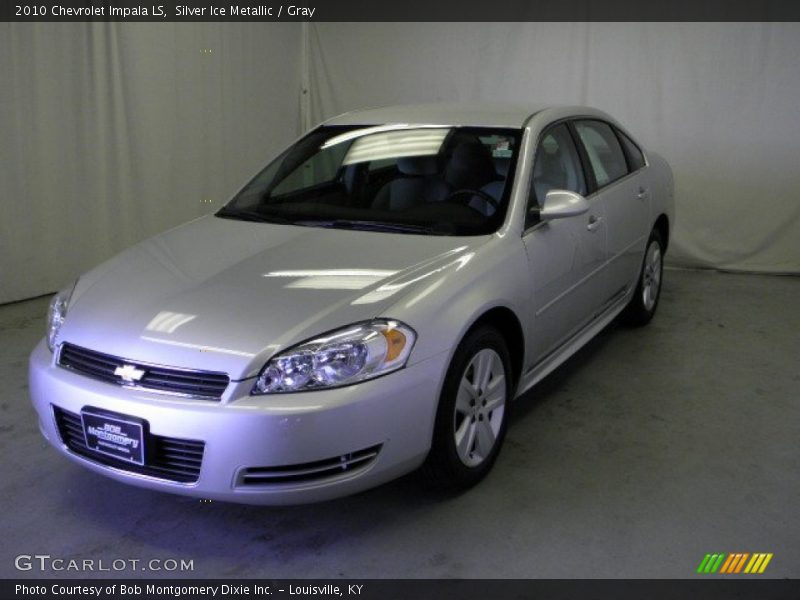 Silver Ice Metallic / Gray 2010 Chevrolet Impala LS