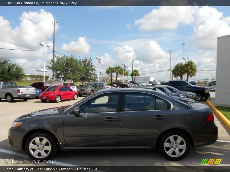 Midnight Gray / Gray 2009 Kia Optima LX