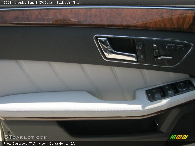 Black / Ash/Black 2011 Mercedes-Benz E 350 Sedan