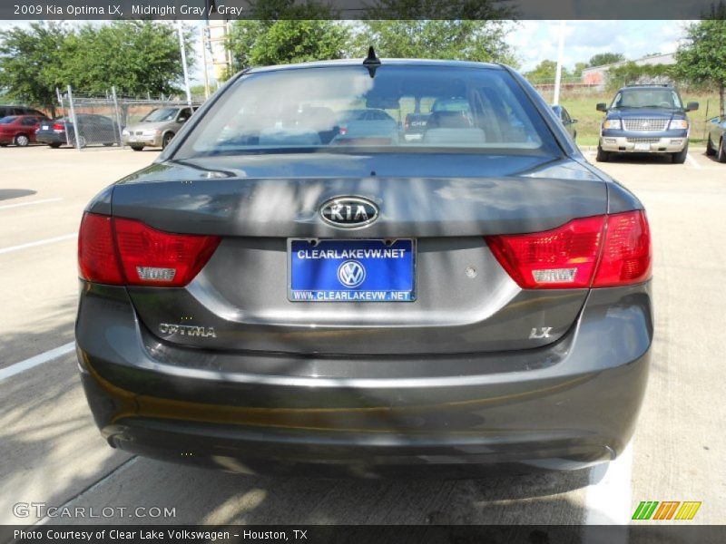 Midnight Gray / Gray 2009 Kia Optima LX