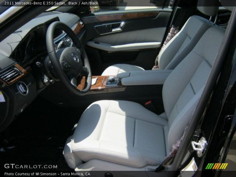 Black / Ash/Black 2011 Mercedes-Benz E 350 Sedan