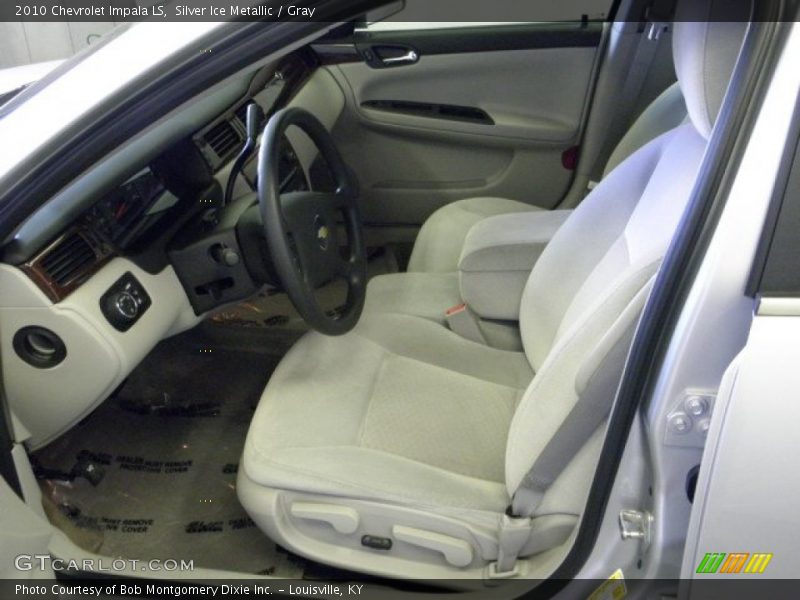 Silver Ice Metallic / Gray 2010 Chevrolet Impala LS