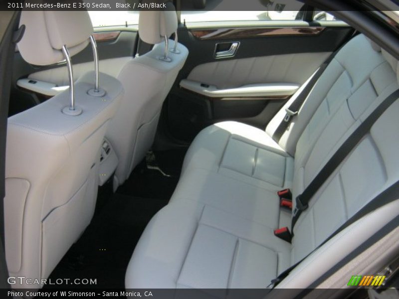 Black / Ash/Black 2011 Mercedes-Benz E 350 Sedan